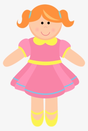 Precious Moments Baby Girl Clipart 4 By Michael - Boneca De Pano Vetor #3000334