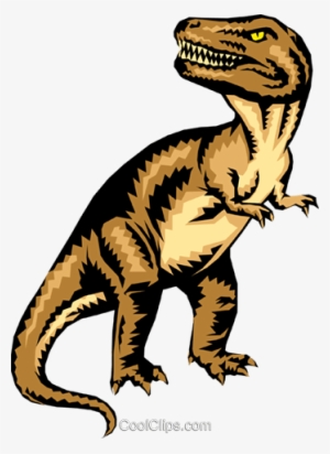 Tyrannosaurus Royalty Free Clip Art Illustration - T Rex Clipart #3000668