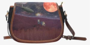 Night Flyer Saddle Bag/small Full Customization - Magically Haunted | Disney Inspired Leather Handbags #3001402