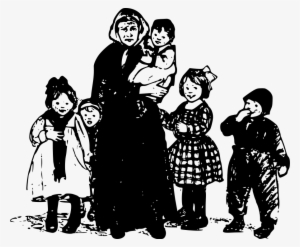 How To Set Use Granny With Children Clipart - Kids Making Plans Meme #3001465