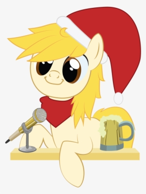 Cider, Hat, Microphone, Oc, Oc - Reveal The Image #3001868