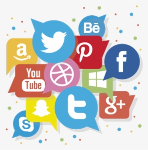 Cabecera Redes Sociales - Social Media Icons Banner #3002273