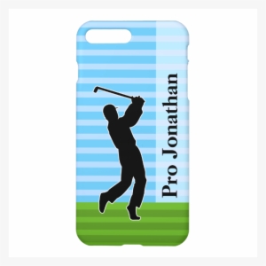 Golfer Silhouette Golfer Silhouette - Zazzle Golfspieler-silhouette Addieren Ihr Namens Iphone #3002494