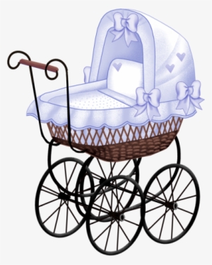 Clip Transparent Stock Carriage Clipart Frame - Vintage Baby Carriage Clipart #3003186