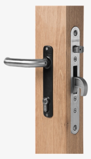 Stainless Steel Insert Lock For Wooden Gates - Serrure Encastrée Pour Portail Bois - H-wood Locinox #3003224