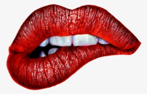 A Numbered Print Out Of - Marilyn Manson Red Lips #3003308