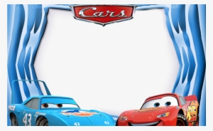 Marcos Para Photoshop Y Algo Mas - Cars Disney Invitation Template #3003380