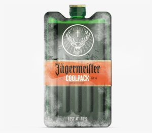 The Design And Sturdy Glass Also Allow For Re Use As - Jagermeister Ice Pack Bottle #3003730