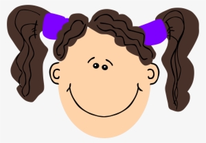 This Free Icons Png Design Of Girl With Brown Hair #3004170