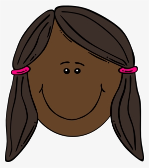 How To Set Use Girl With Pigtails Clipart - Boys And Girls Face #3004200