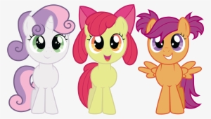 Sweetie Belle Scootaloo Sunset Shimmer Pony Pink Cartoon - Mlp Pigtails #3004292