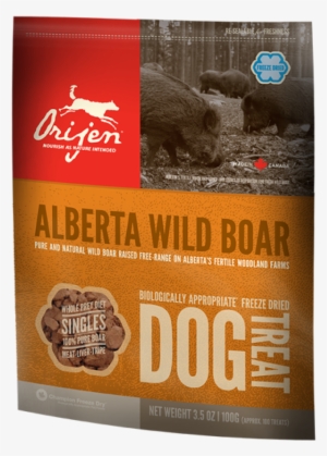 More Views - Orijen Freeze-dried Wild Boar Dog Treats (2 Oz) #3004406