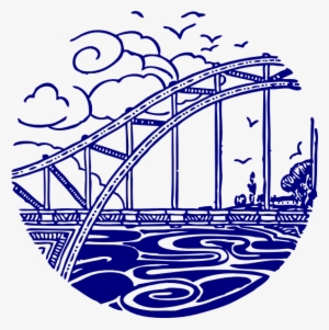 Bluewater Bridge Clip Art #3004837