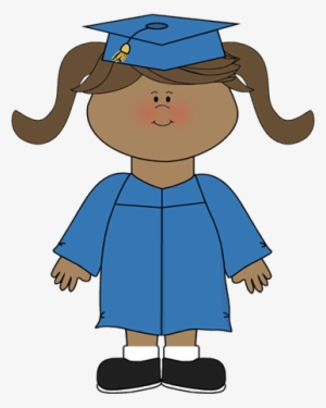 Clip Art Image Girl With Pigtails Wearing A Graduation - Graduate Clip Art #3004871 Clip Art Image Girl With Pigtails Wearing A Graduation - Graduate Clip Art #3004871