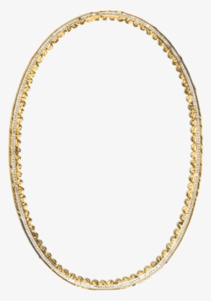 Moldura Oval Em Png - Arabesco Dourado Oval Png #3005124