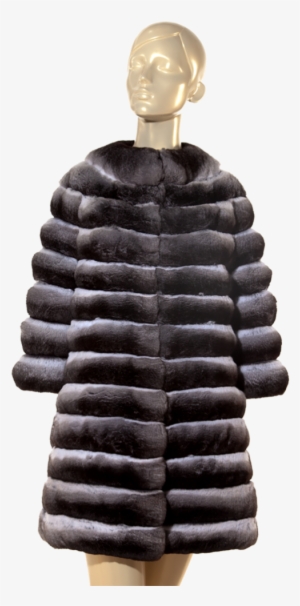 Nargis Plaza Chinchilla Fur Coat - Zadig #3005960