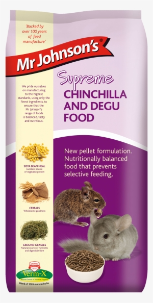 Mr Johnson's Supreme Chinchilla & Degu Food #3006043