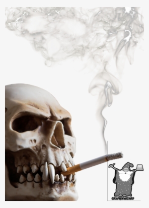 Smoking Skull #3006319