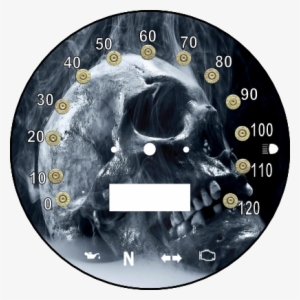 1100 V-star White Smoke Skull - Awesome Skull Smoke Creative Art 24x18 Print Poster #3006320