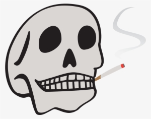 Smokey Bones - Rauchende Schädel-gruß-karte Grußkarte #3006438