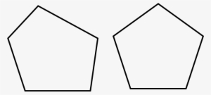 Math Clip Art Pentagon - Regular And Irregular Pentagons #3006713