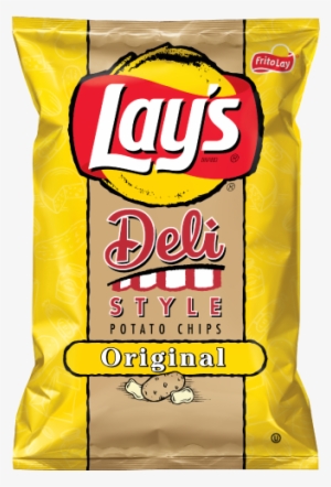 Lays Deli Style Original Vegan - Lay's Deli Style Original Potato Chips #3006764
