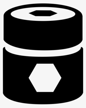 Barrel With Pentagons - Scalable Vector Graphics #3006967