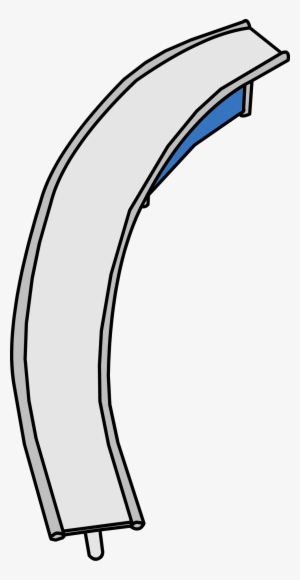 C Curve Ramp Sprite 001 - Line Art #3007041
