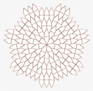 Nonperiodic Monohedral Pentagons Tilings - Example Of Art Symmetry #3007116