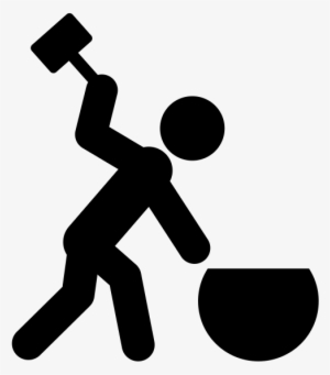 Icon Of A Person Hammering - Puig Racing 4670 Puig Touring Windscreen - Black #3007370