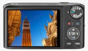 As Far As Looks Go, The Powershot Sx260 Is Sleek And - Canon Powershot Sx260 Hs - Digital Camera - Compact #3007485