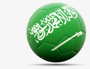 Illustration Of Flag Of Saudi Arabia - Football Of Saudi Arabia #3007607