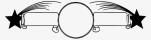 This Free Icons Png Design Of Star Banner Frame #3007978