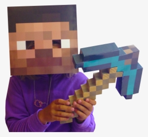 How To Create Your Own Minecraft Mask - Minecraft Costume #3008093