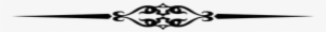 Floral Rline Divider - Linha Divisora Png #3008277