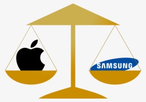 Golden Scales, Apple Logo In One Section On The Left, - Samsung #3009011
