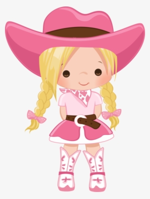 Scrap - Pink Cowgirl Clipart #3009165