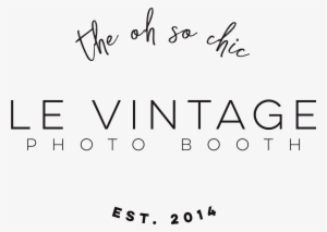 Le Vintage Photo Booth #3009197
