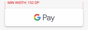 Google Pay Payment Button Minimum Width Illustration - Google #3009363