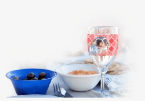 Customizable Wine Glass - Frosted Flakes #3009875
