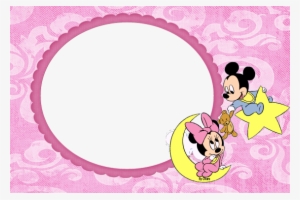Molduras, Máscaras, Frames - Moldura Da Minnie Baby Png #3010144