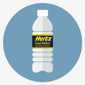 Water Bottle Icon W Lable 2 - Water #3011135