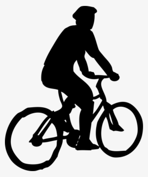 Cycling Road Bicycle Racing Silhouette - Cyclist Silhouette #3012088