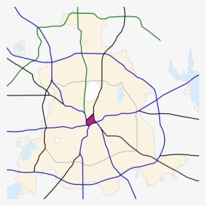 Basic Map Of Dallas #3012163