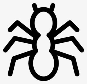 Ant Silhouette Vector - Silueta De Hormiga #3012379