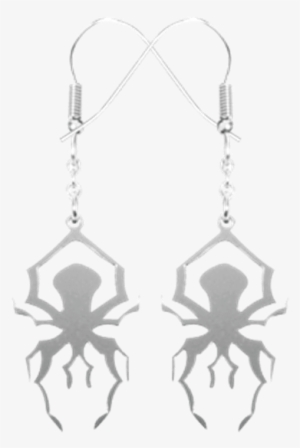 Spider Silhouette Earrings - Earrings #3012513