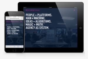 Iphone & Ipad Mockup - Ipad Iphone Mockup Png #3012807