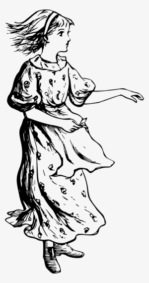 This Free Icons Png Design Of Vintage Girl #3012833