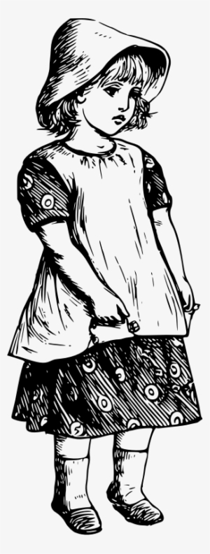 Medium Image - Vektor Anak Perempuan #3012911