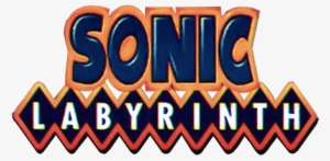 Sonic Labyrinth Logo Ii - Sonic Labyrinth Logo #3013174